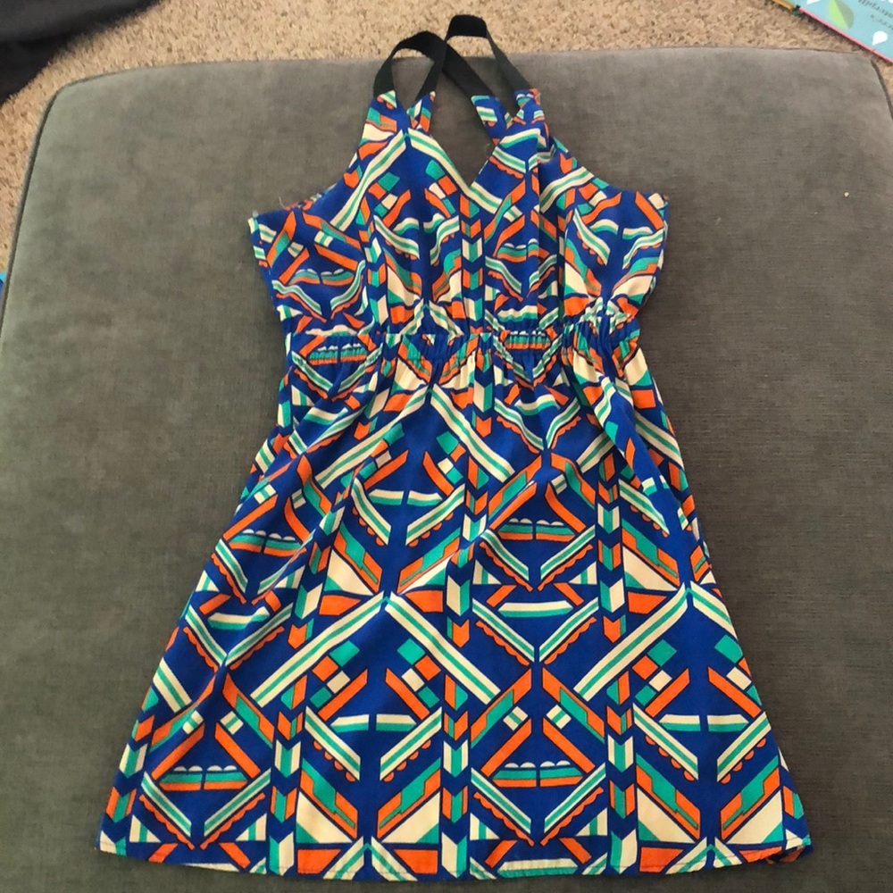 Every Aztec criss-cross back dress.